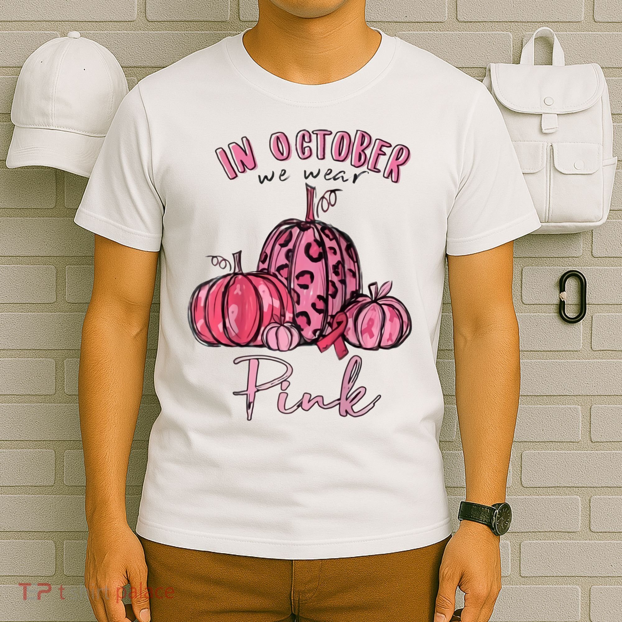 In October We Wear Pink T-Shirt