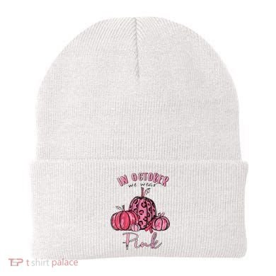 In October We Wear Pink Beanie