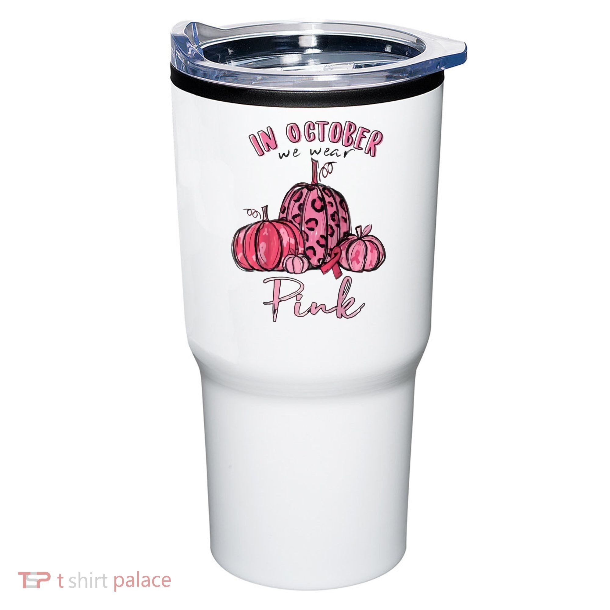 In October We Wear Pink Tumbler