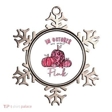 In October We Wear Pink Ornament