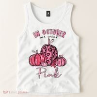 In October We Wear Pink Tank Top thumb 2