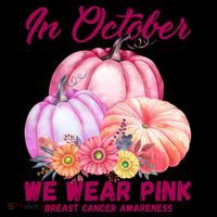 In October We Wear Pink Breast Cancer Awareness Pumpkin Patch Coffee Mug thumb 5