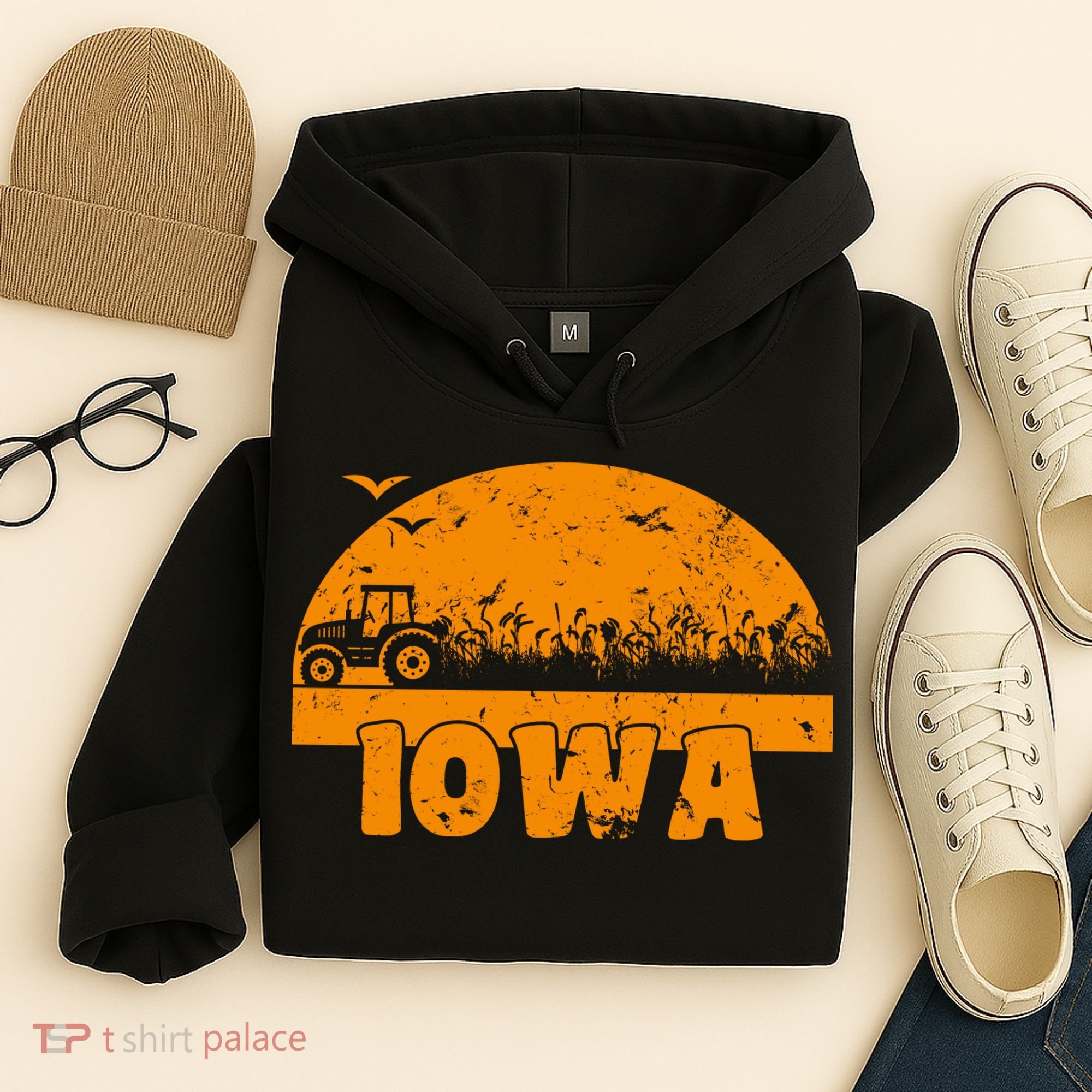 Iowa Farmers Tractor Hoodie