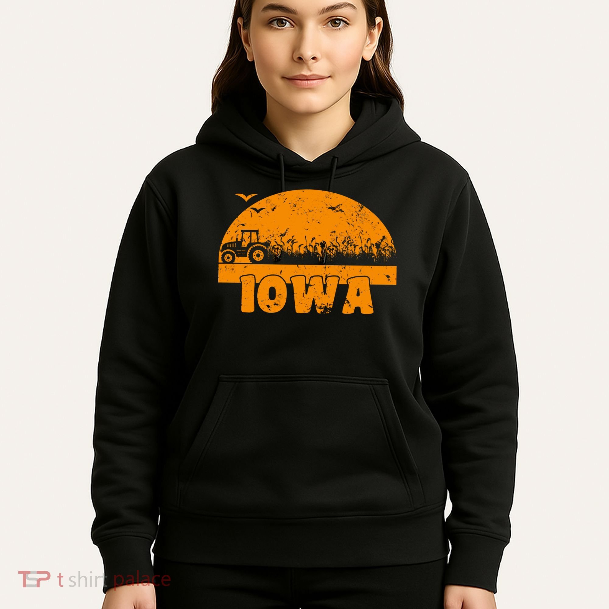 Iowa Farmers Tractor Hoodie