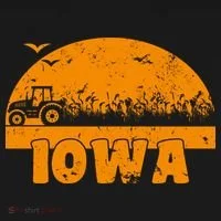 Iowa Farmers Tractor Hoodie thumb 2