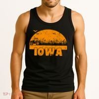 Iowa Farmers Tractor Tank Top thumb 3