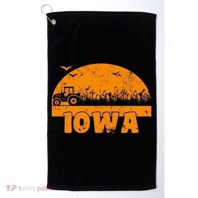 Iowa Farmers Tractor Golf Towel