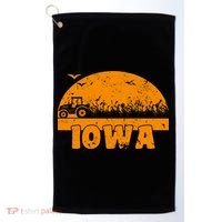 Iowa Farmers Tractor Golf Towel thumb 0