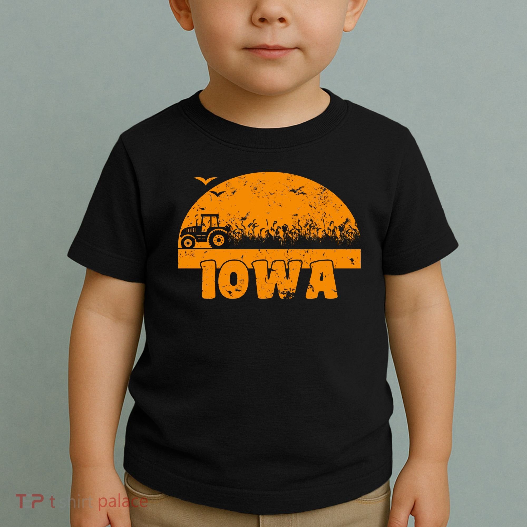 Iowa Farmers Tractor Toddler T-Shirt