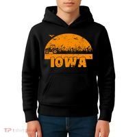 Iowa Farmers Tractor Kids Hoodie thumb 4