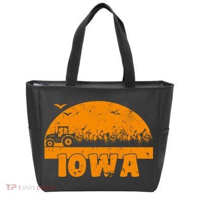 Iowa Farmers Tractor Tote Bag
