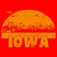Iowa Farmers Tractor Santa Hat thumb 1