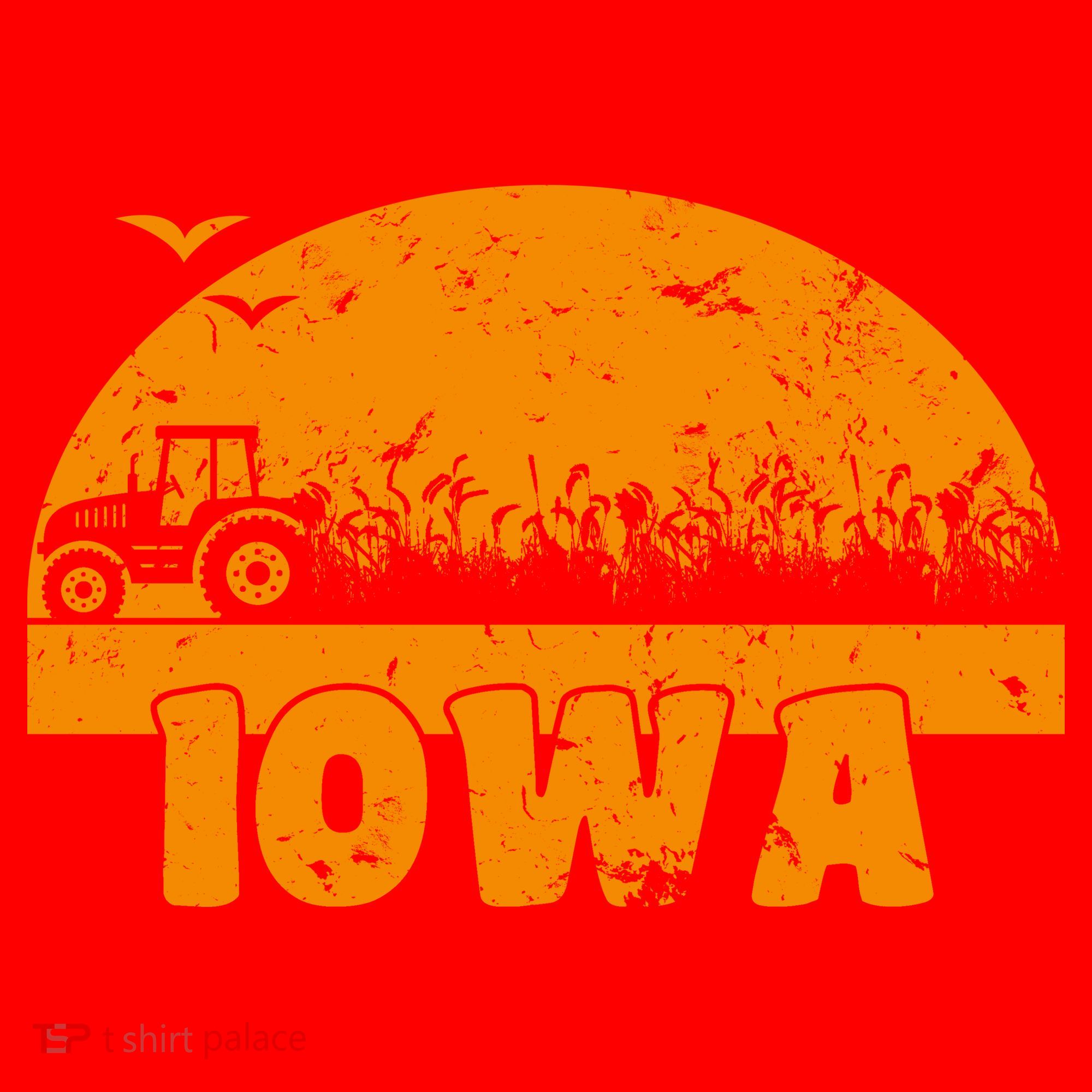 Iowa Farmers Tractor Santa Hat