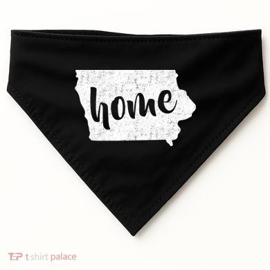 Iowa Home State USA-Made Doggie Bandana