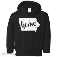 Iowa Home State Toddler Hoodie thumb 0