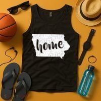 Iowa Home State Tank Top thumb 4