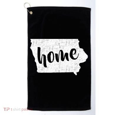 Iowa Home State Golf Towel