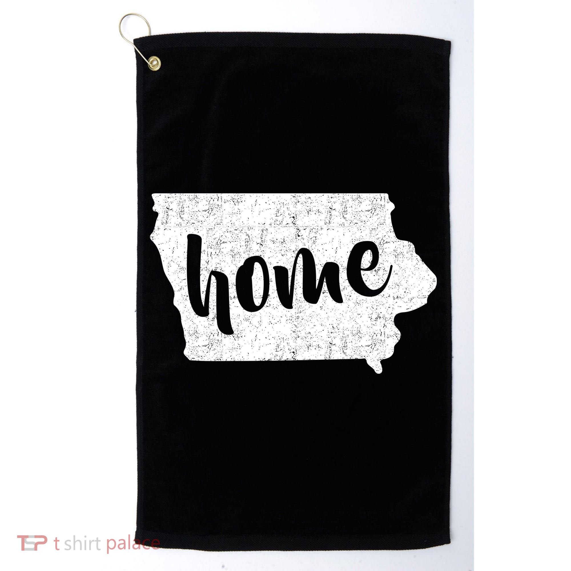 Iowa Home State Golf Towel