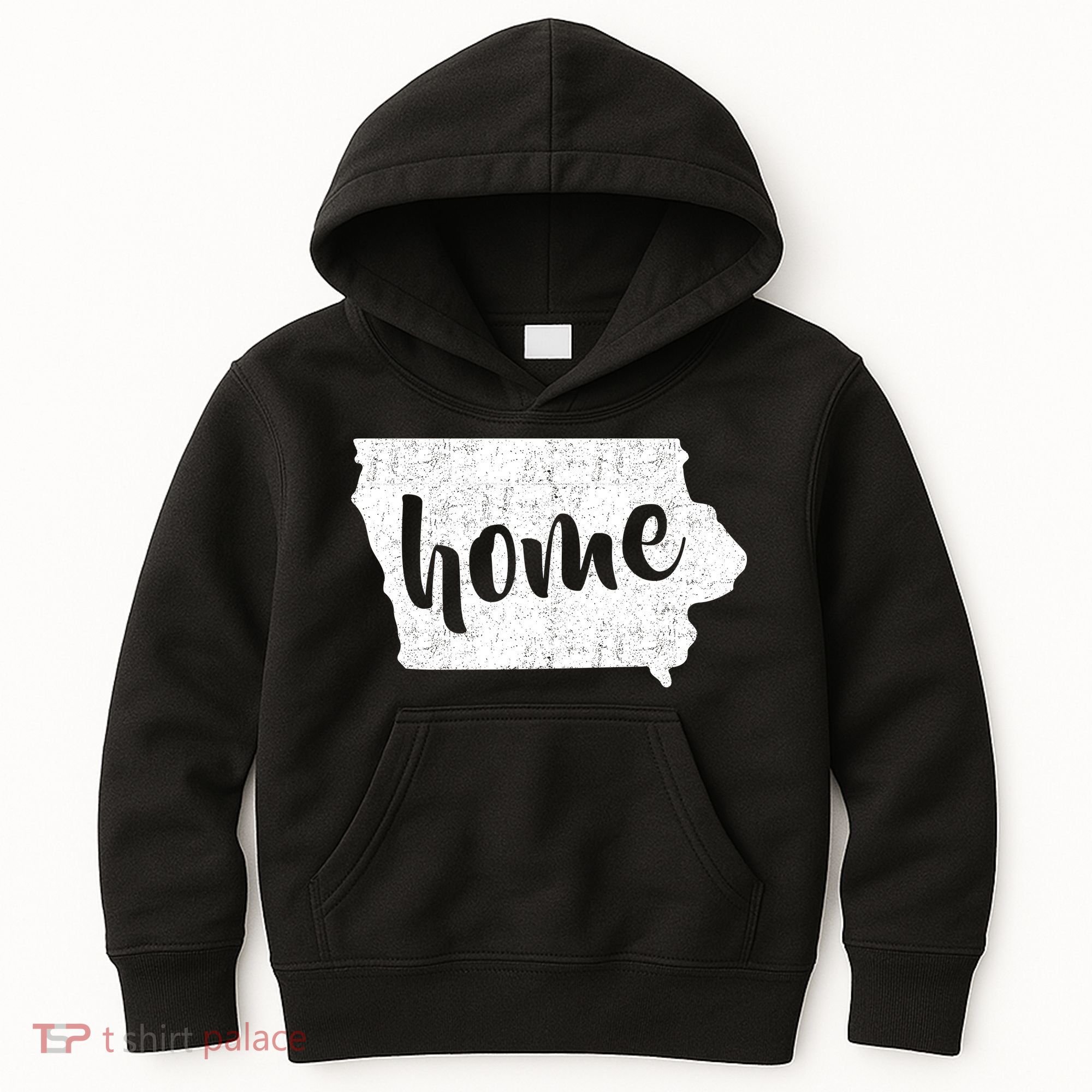 Iowa Home State Kids Hoodie