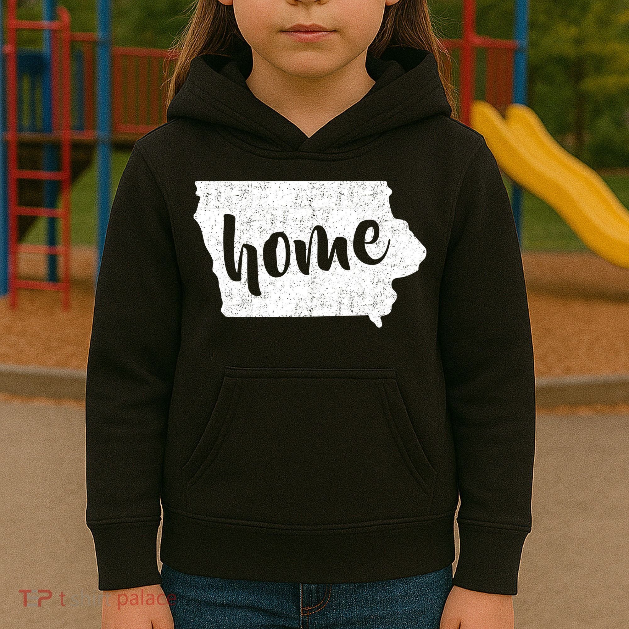 Iowa Home State Kids Hoodie