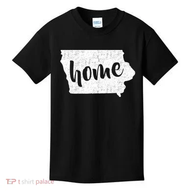 Iowa Home State Kids T-Shirt