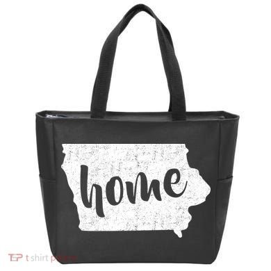 Iowa Home State Tote Bag