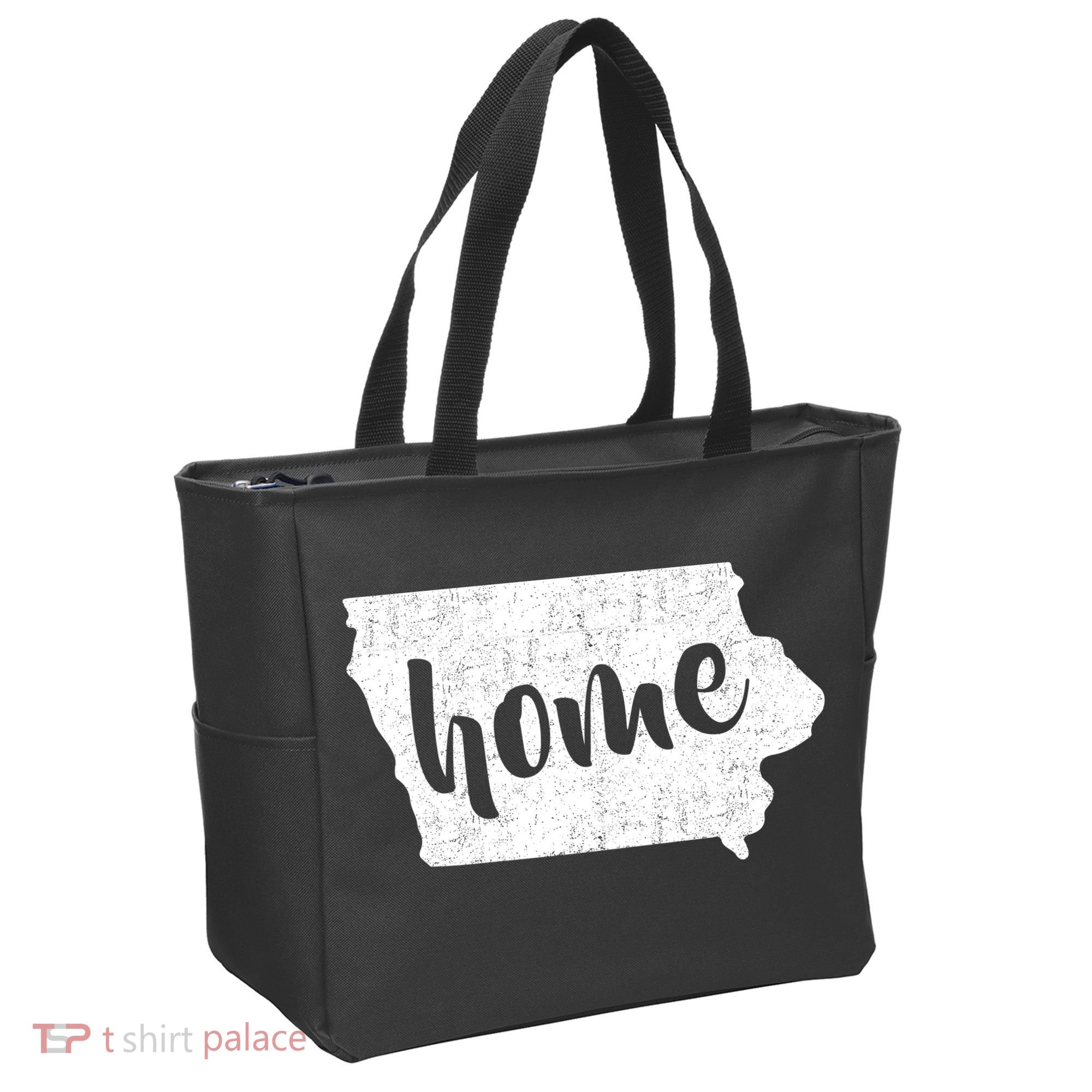 Iowa Home State Tote Bag