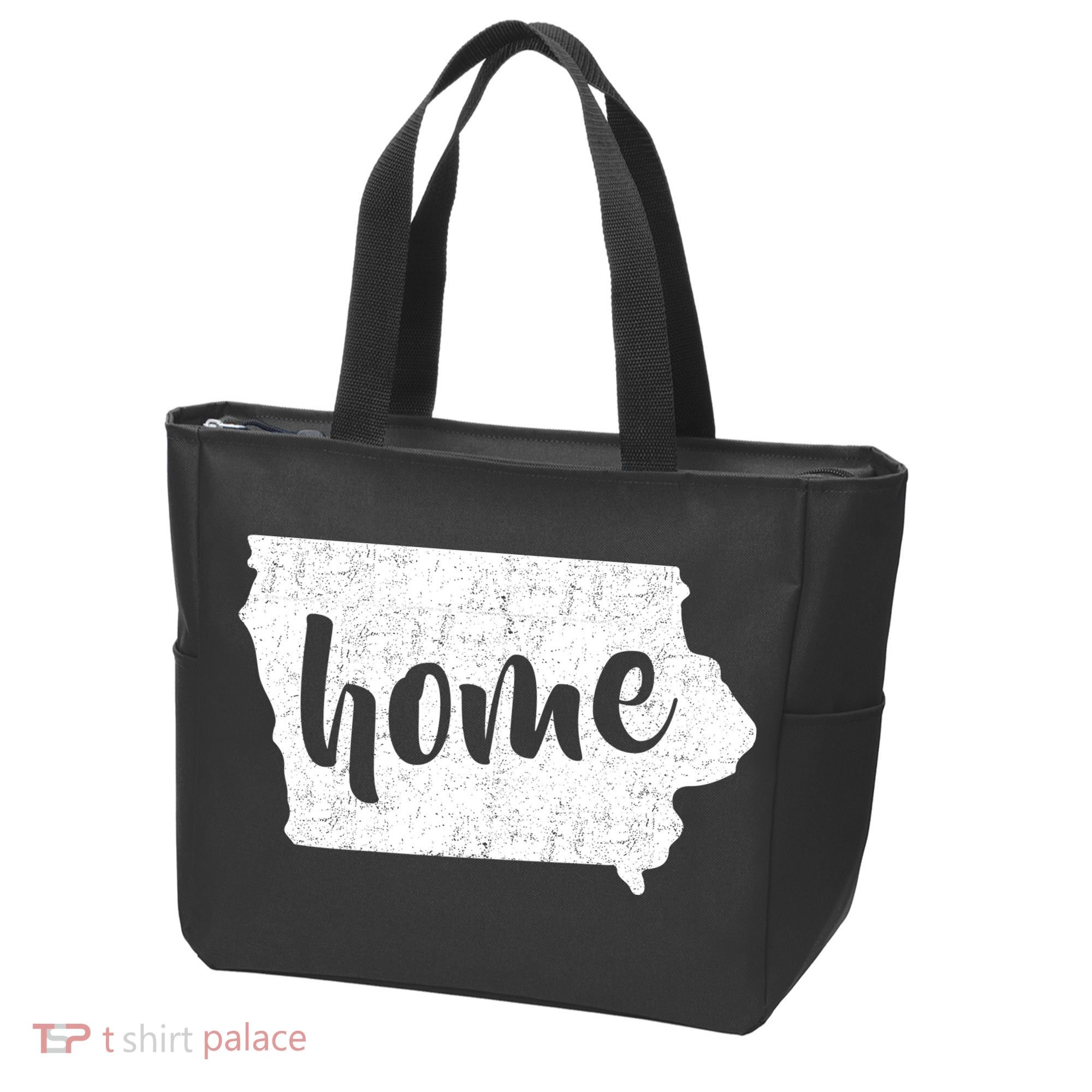 Iowa Home State Tote Bag