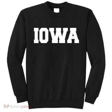 IOWA Team College University Logo Sweatshirt