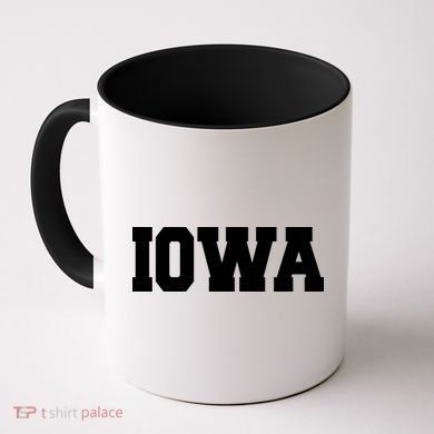 IOWA Team College University Logo Coffee Mug