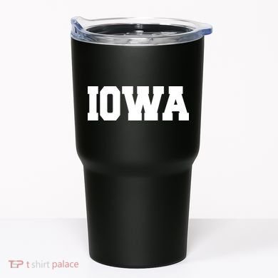 IOWA Team College University Logo Tumbler