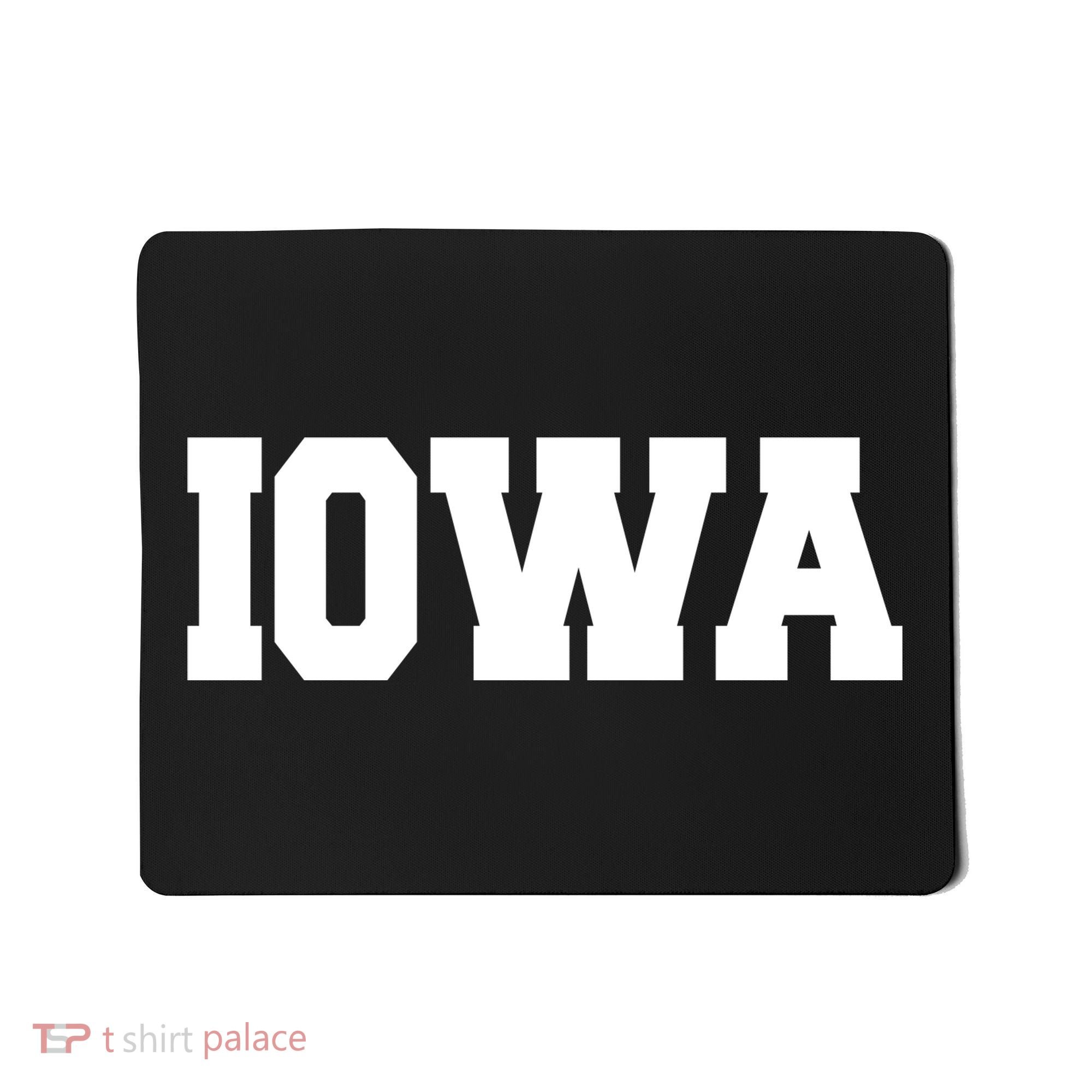IOWA Team College University Logo Mousepad