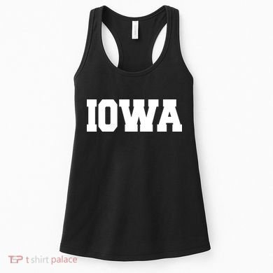 IOWA Team College University Logo Women's Tank Top