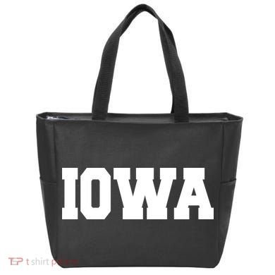 IOWA Team College University Logo Tote Bag