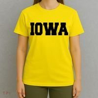 IOWA Team College University Logo T-Shirt thumb 4