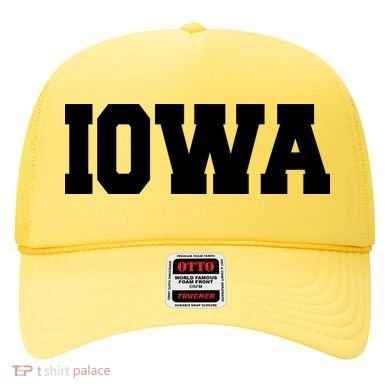 IOWA Team College University Logo Hat