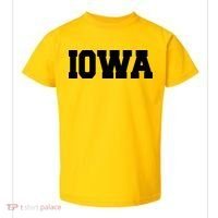 IOWA Team College University Logo Toddler T-Shirt thumb 0
