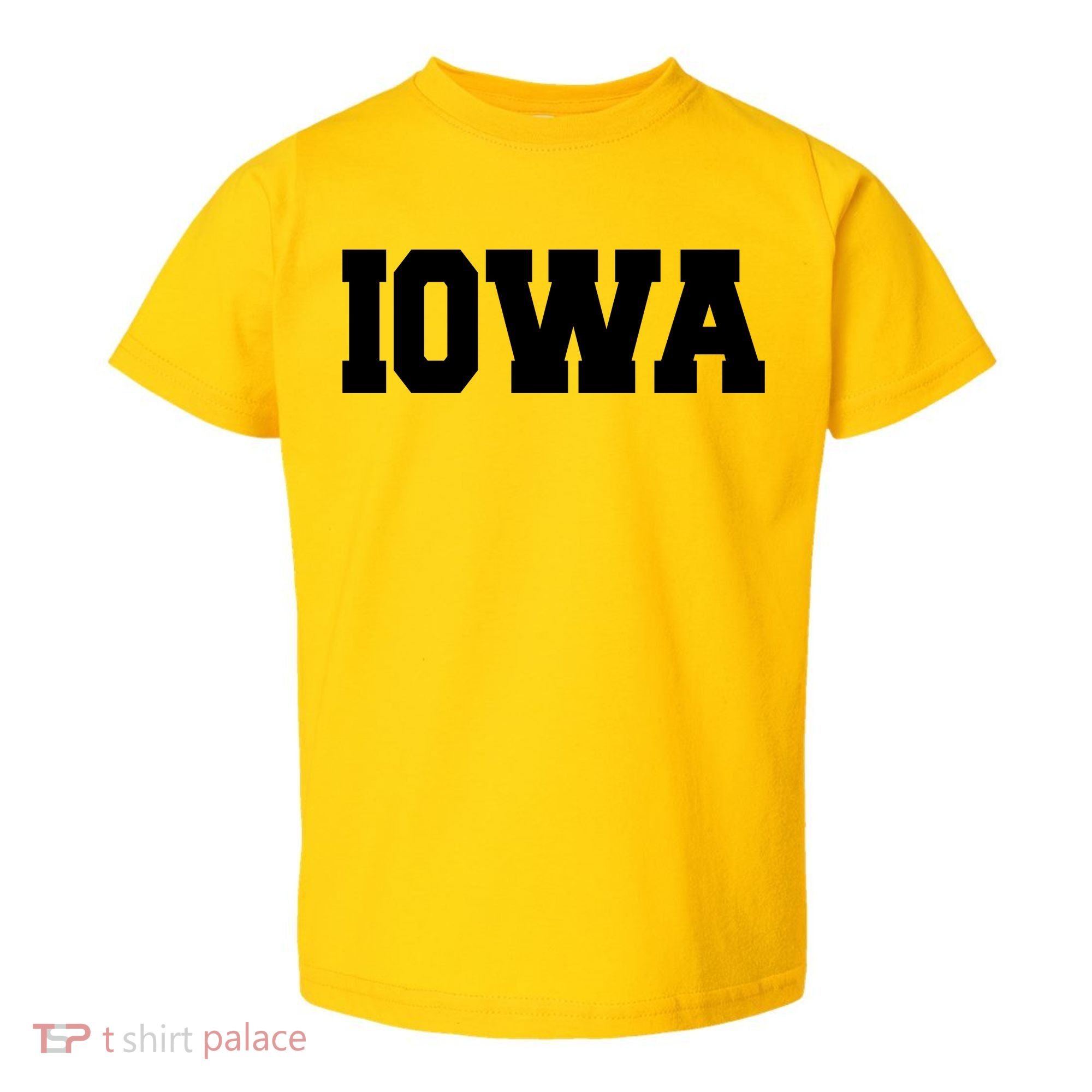 IOWA Team College University Logo Toddler T-Shirt