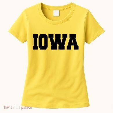 IOWA Team College University Logo Women's T-Shirt