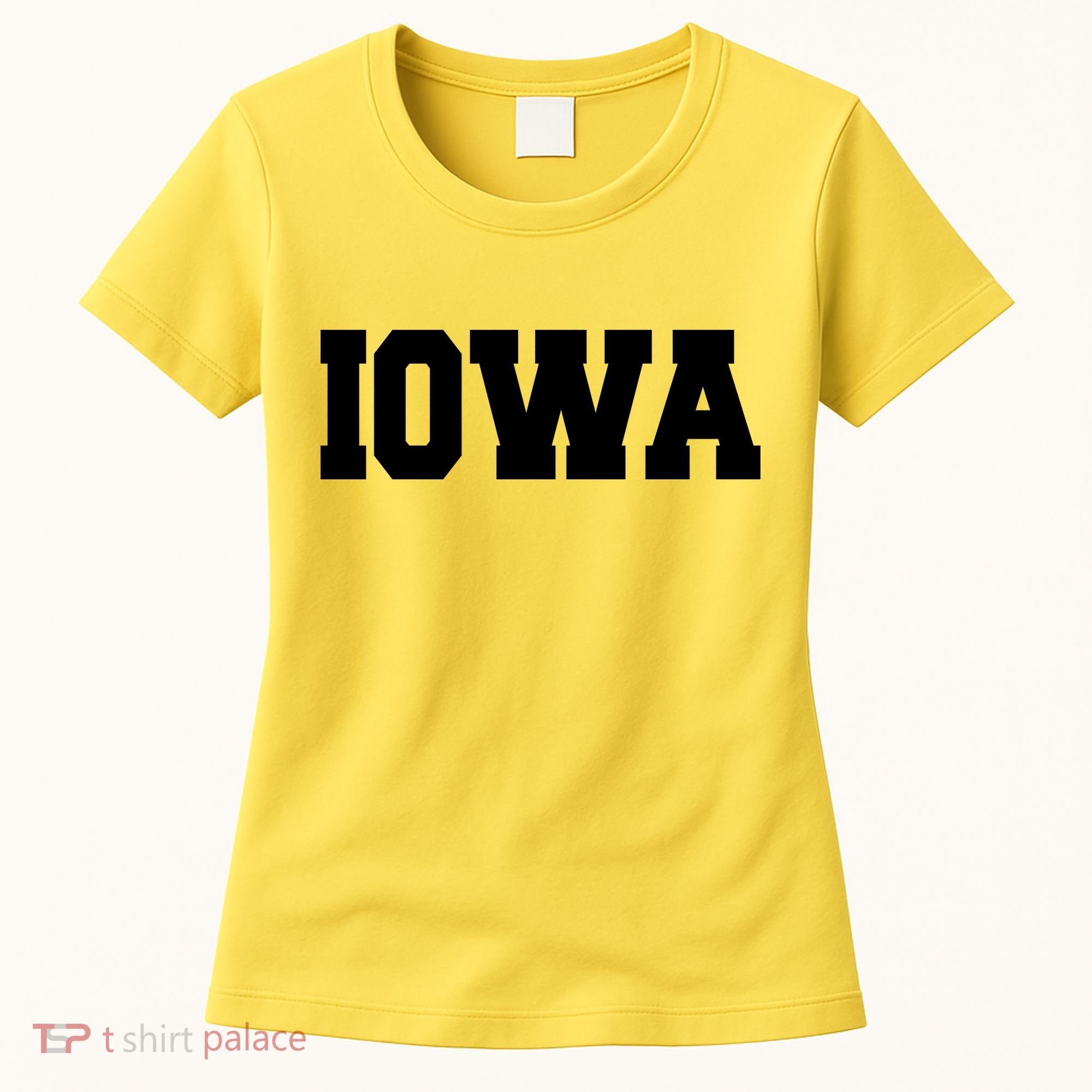 IOWA Team College University Logo Women's T-Shirt