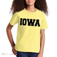 IOWA Team College University Logo Kids T-Shirt thumb 2