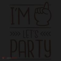 I'm One Years Old Let's Party Birthday Women's Sweatshirt thumb 2