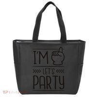 I'm One Years Old Let's Party Birthday Tote Bag thumb 0