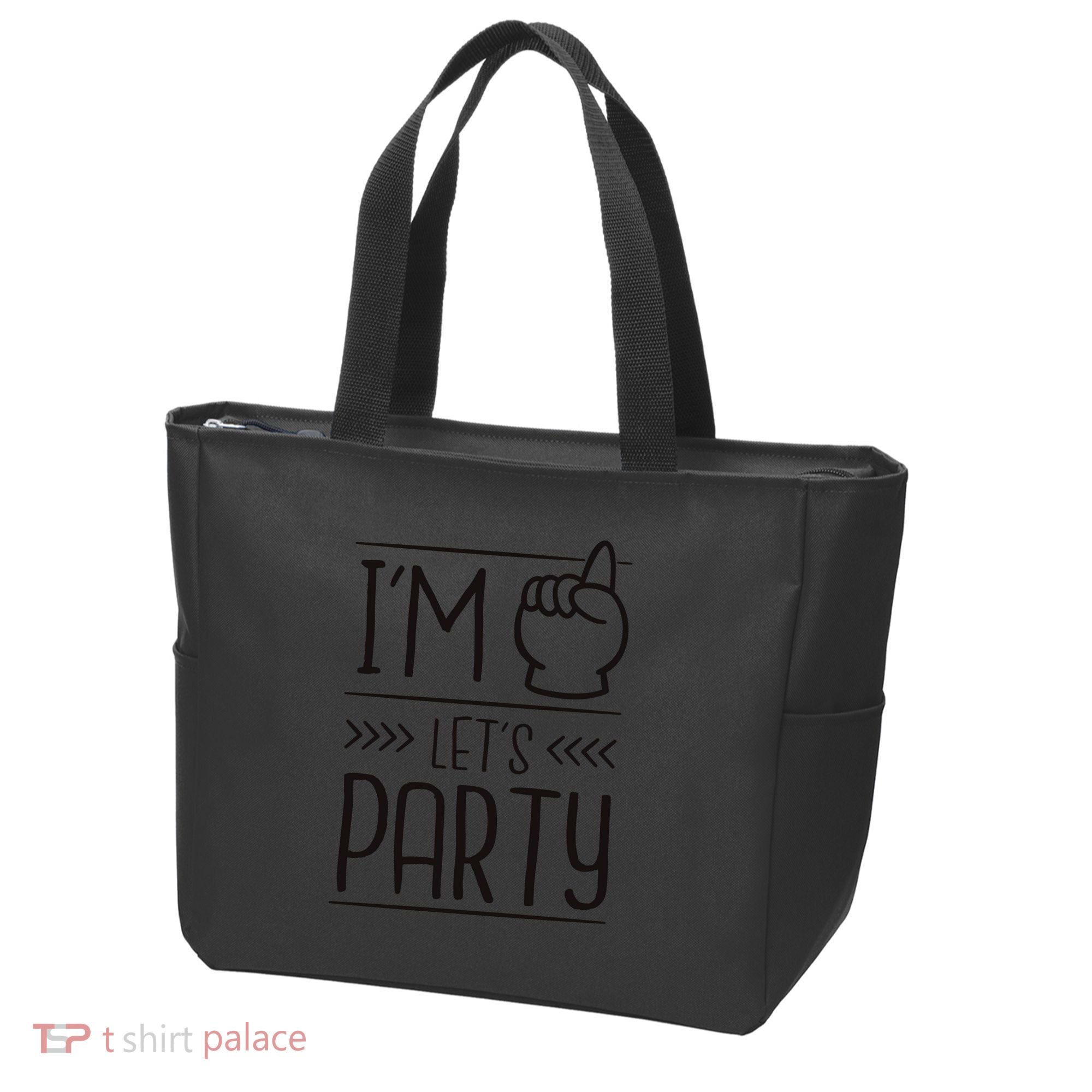 I'm One Years Old Let's Party Birthday Tote Bag