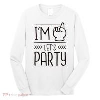 I'm One Years Old Let's Party Birthday Long Sleeve Shirt thumb 0