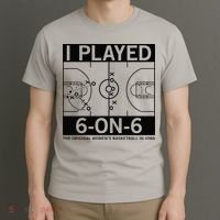 I Played 6 On 6 The Original Basketball In Iowa T-Shirt thumb 3