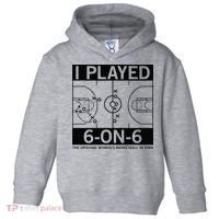 I Played 6 On 6 The Original Basketball In Iowa Toddler Hoodie thumb 0