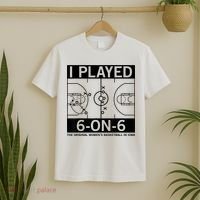 I Played 6 On 6 The Original Basketball In Iowa T-Shirt thumb 2