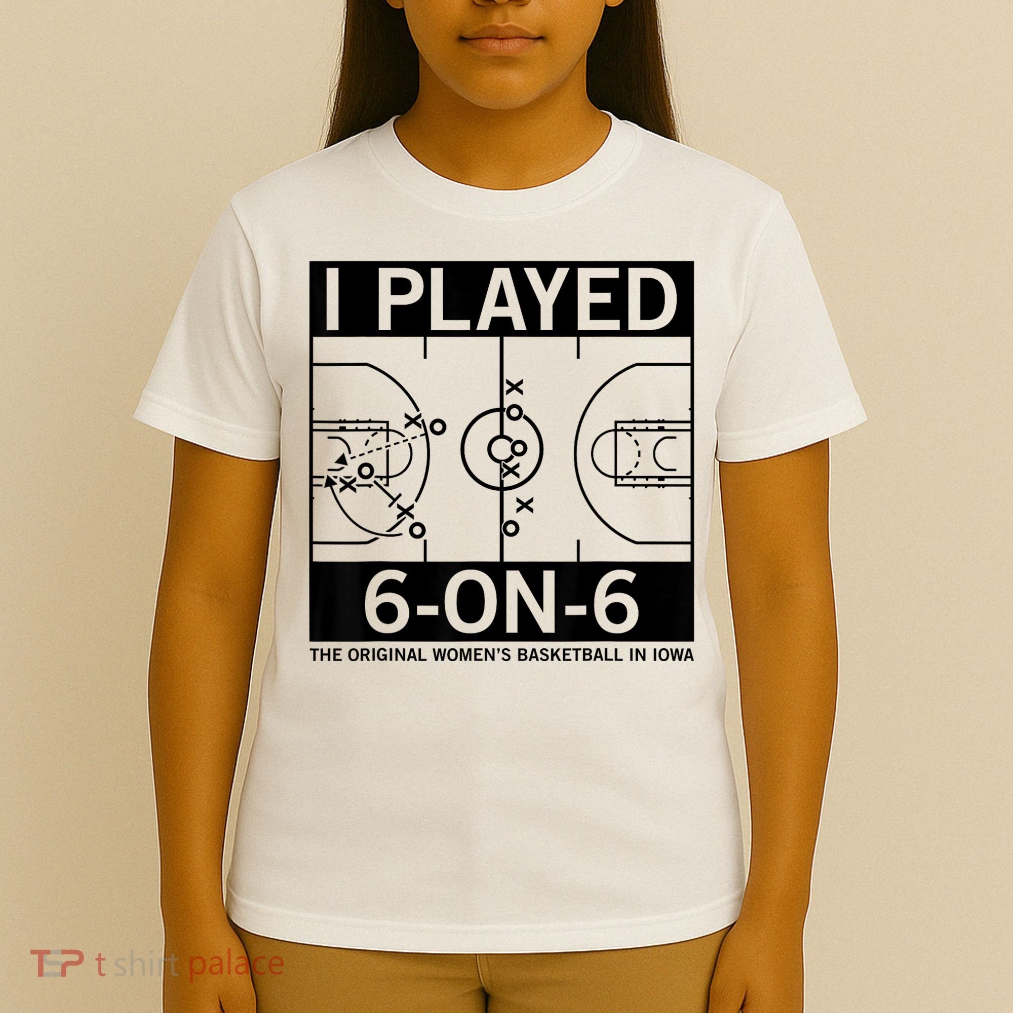 I Played 6 On 6 The Original Basketball In Iowa T-Shirt