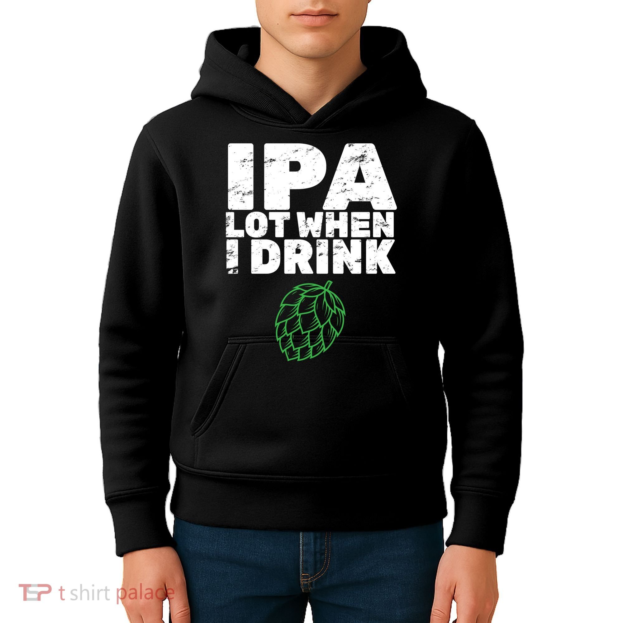 IPA lot when I drink Kids Hoodie